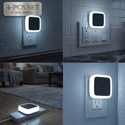 Sereva Plug-In LED Night Light — Warm Dimmable Glow
