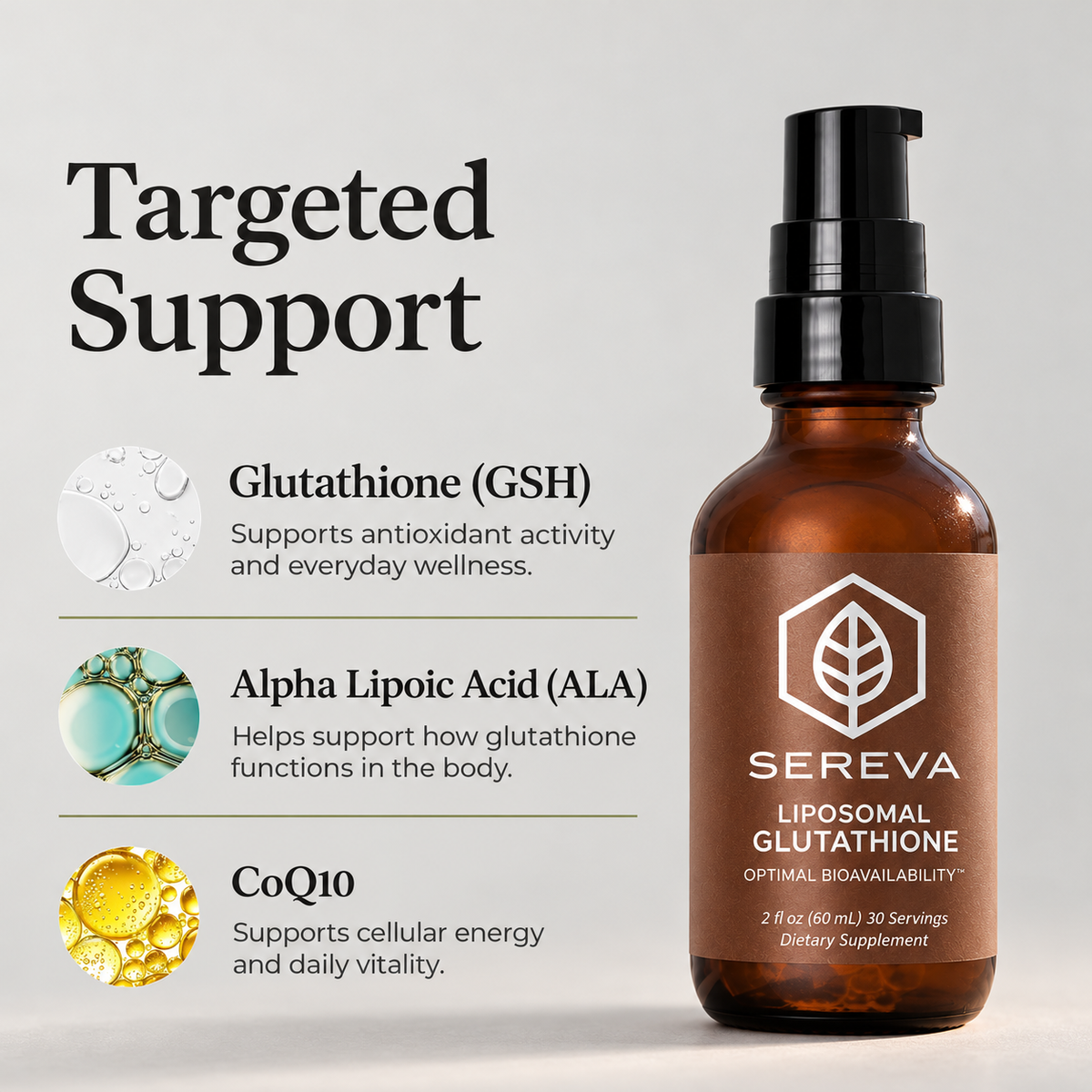 Sereva™ Liposomal Glutathione