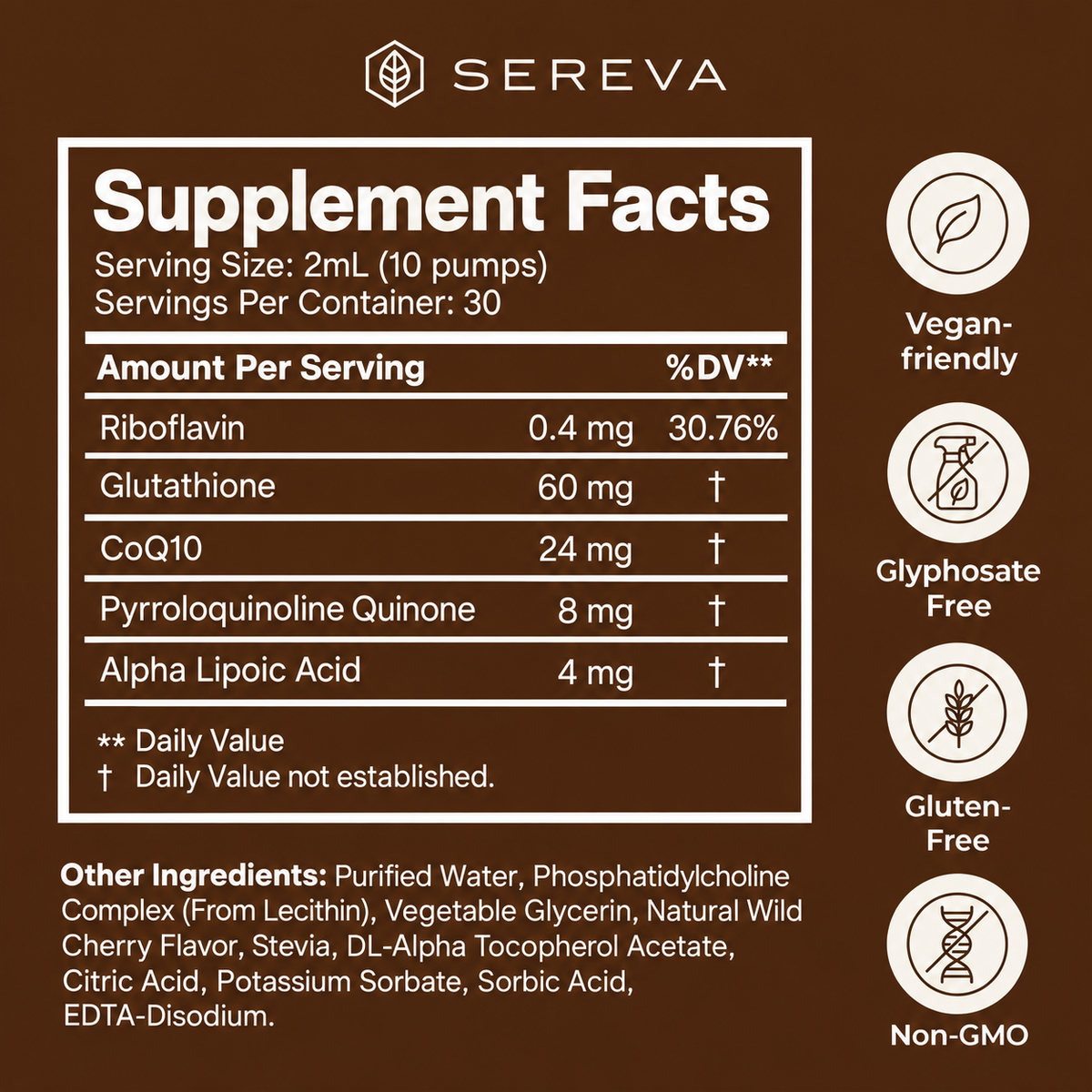 Sereva™ Liposomal Glutathione