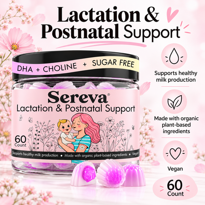 Sereva™ Lactation & Postnatal Support Gummies