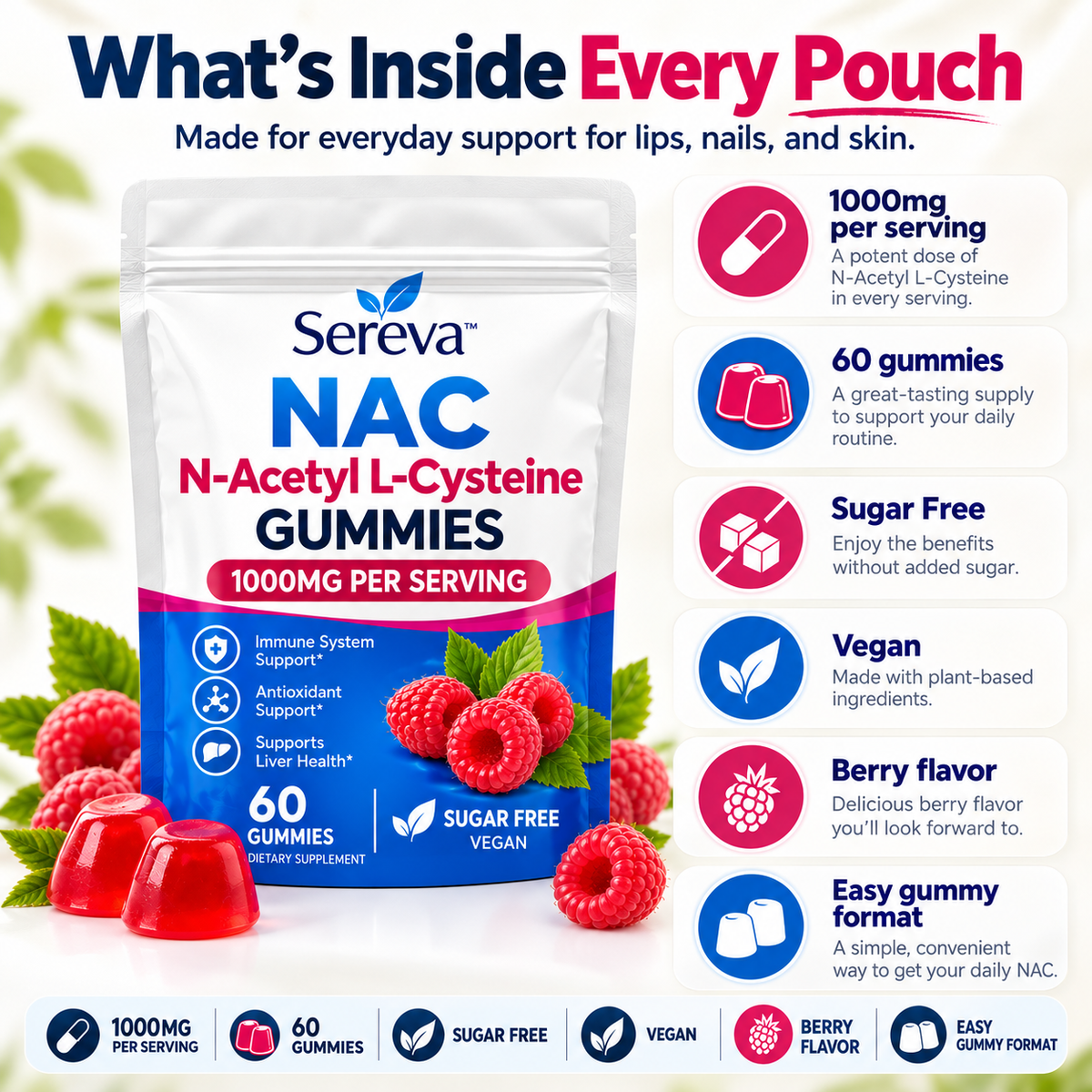 Sereva™ NAC Gummies
