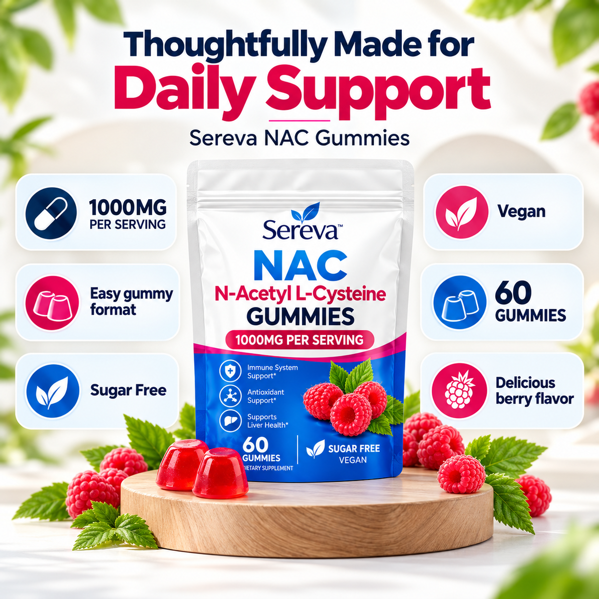 Sereva™ NAC Gummies