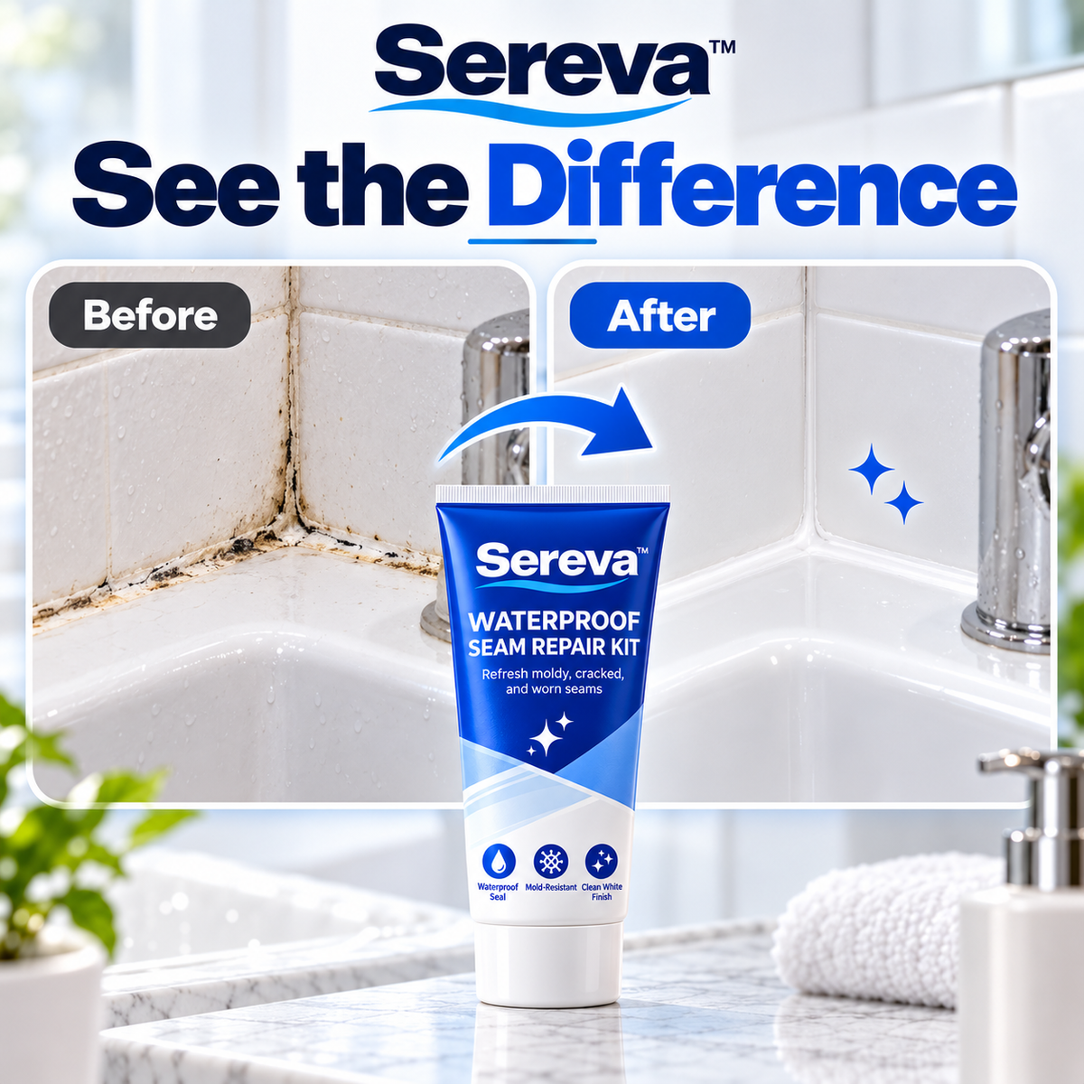 Sereva™ Bathroom & Kitchen Repair Kit