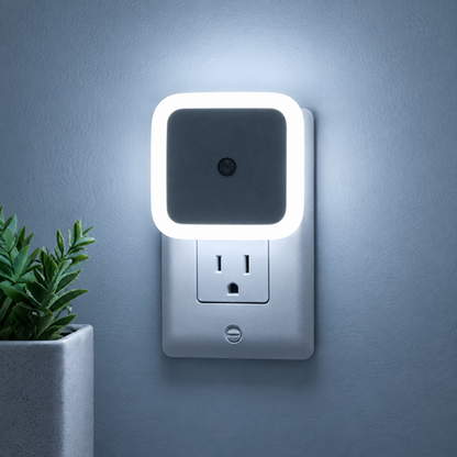 Sereva Plug-In LED Night Light — Warm Dimmable Glow