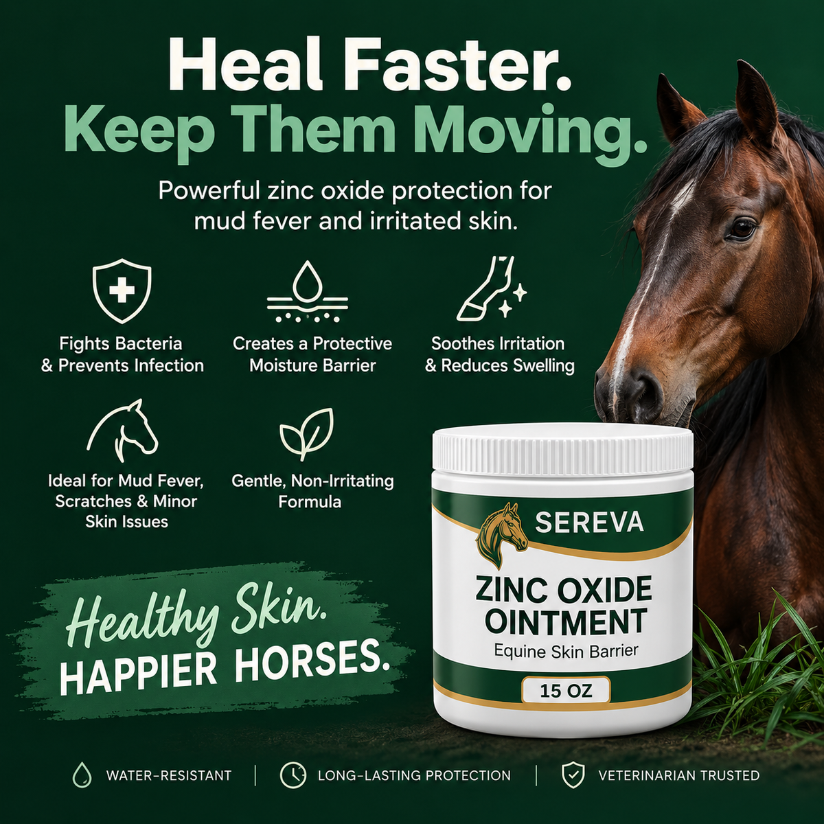 Sereva™ Equine Mud Fever & Scratches Relief