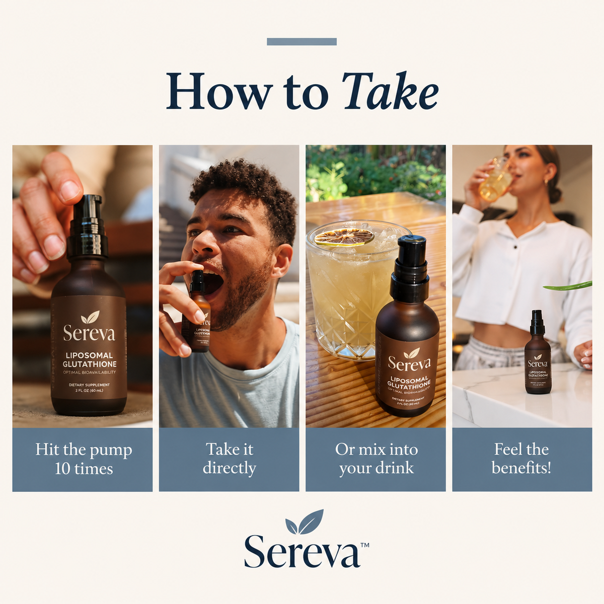 Sereva™ Liposomal Glutathione