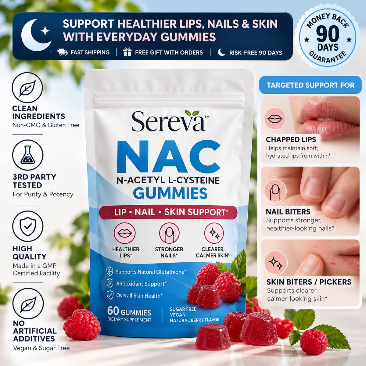 Sereva™ NAC Gummies