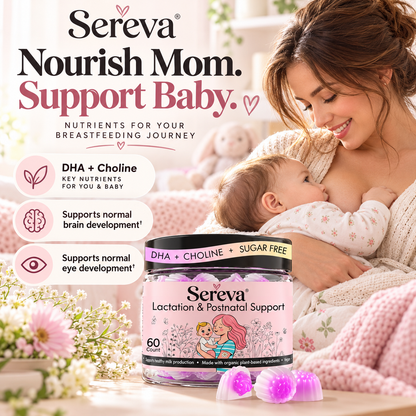 Sereva™ Lactation & Postnatal Support Gummies